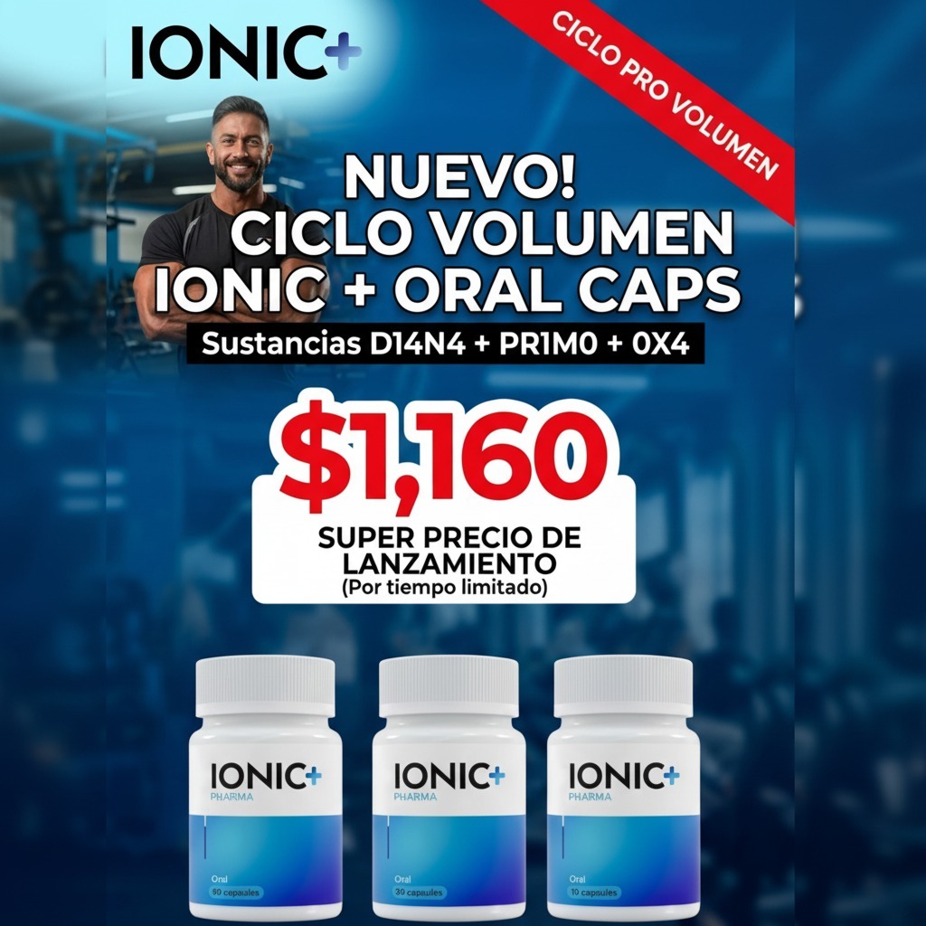 CICLO VOLUMEN PRO – IONIC+ (ORALES)