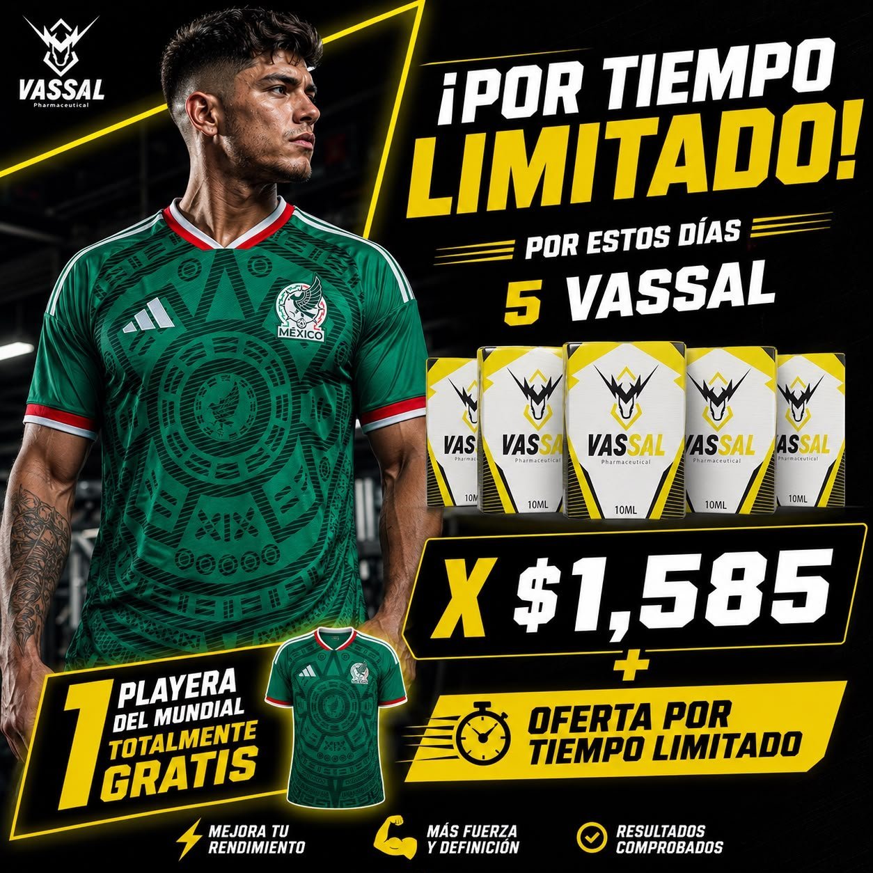5 Vassal x $1,585